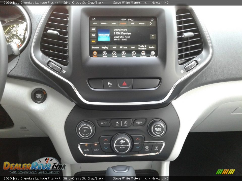 2020 Jeep Cherokee Latitude Plus 4x4 Sting-Gray / Ski Gray/Black Photo #21