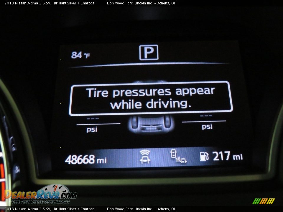 2018 Nissan Altima 2.5 SV Brilliant Silver / Charcoal Photo #29