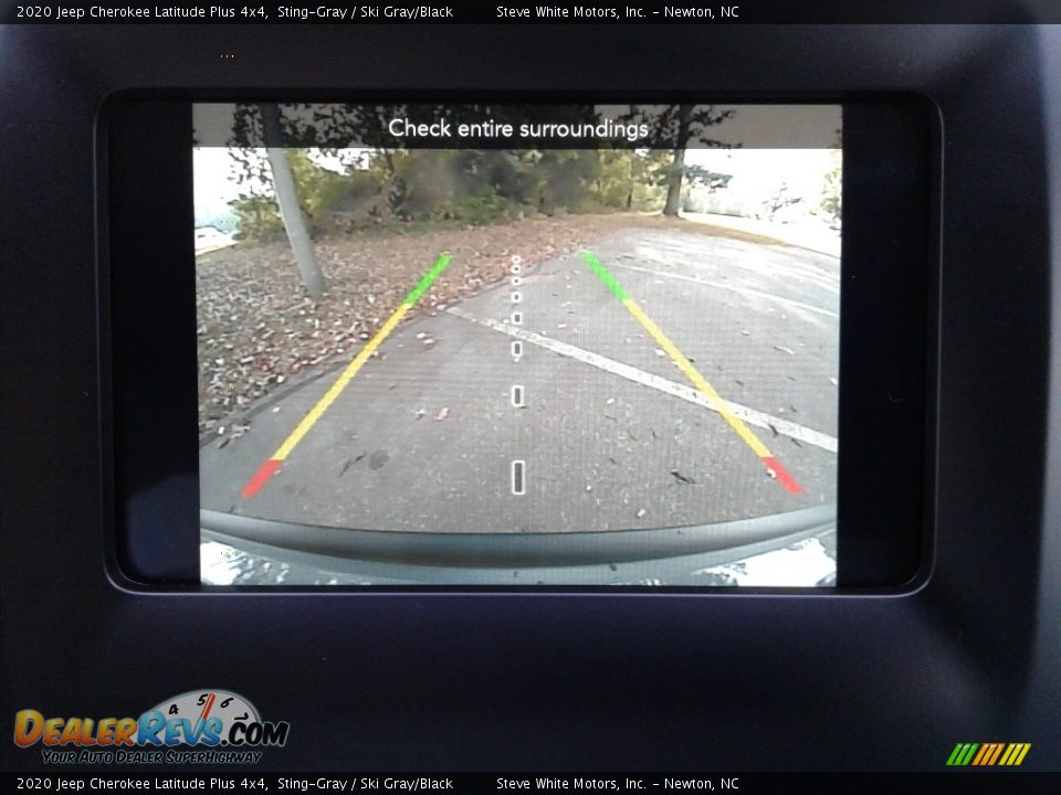 2020 Jeep Cherokee Latitude Plus 4x4 Sting-Gray / Ski Gray/Black Photo #23