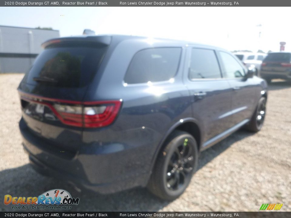 2020 Dodge Durango GT AWD Reactor Blue Pearl / Black Photo #5