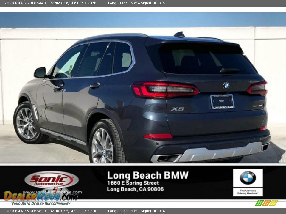 2020 BMW X5 sDrive40i Arctic Grey Metallic / Black Photo #2