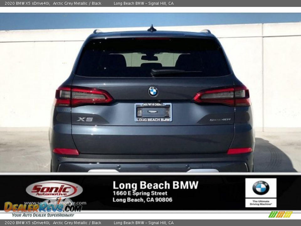 2020 BMW X5 sDrive40i Arctic Grey Metallic / Black Photo #3