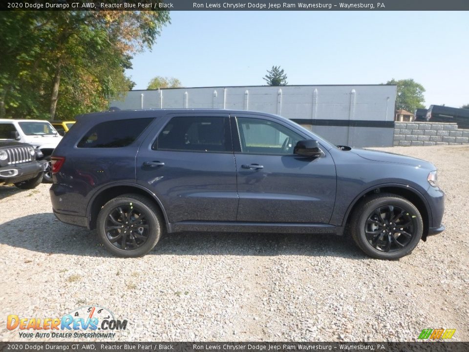 2020 Dodge Durango GT AWD Reactor Blue Pearl / Black Photo #6