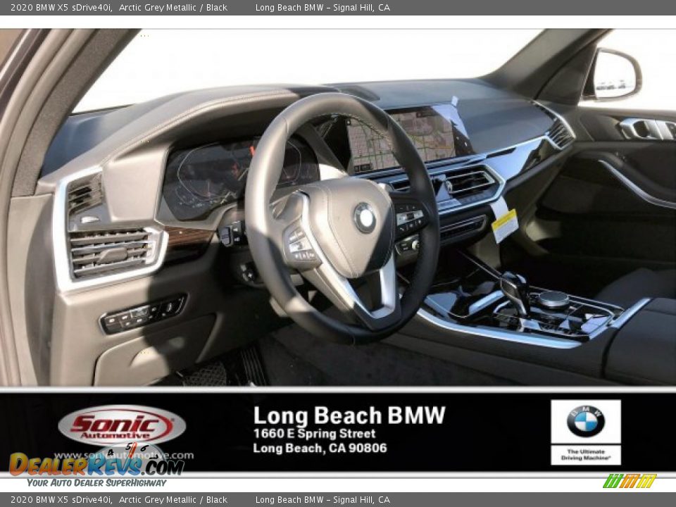2020 BMW X5 sDrive40i Arctic Grey Metallic / Black Photo #4