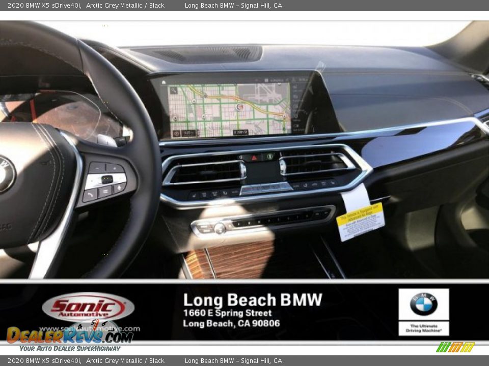 2020 BMW X5 sDrive40i Arctic Grey Metallic / Black Photo #5