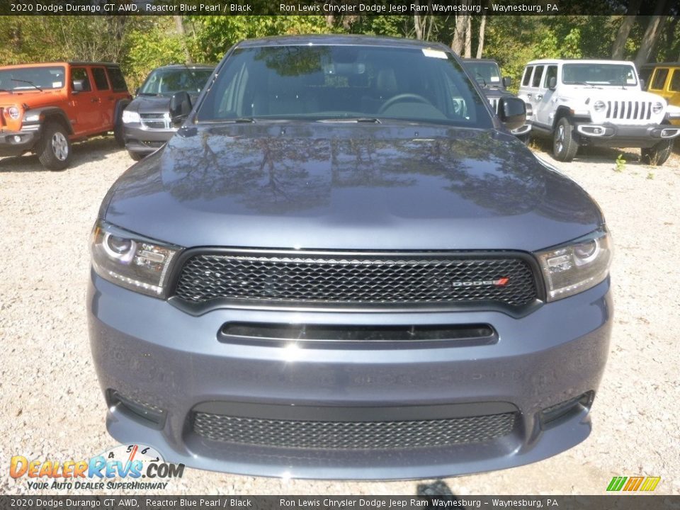 2020 Dodge Durango GT AWD Reactor Blue Pearl / Black Photo #8