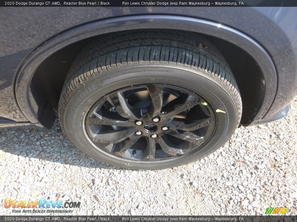 2020 Dodge Durango GT AWD Reactor Blue Pearl / Black Photo #9