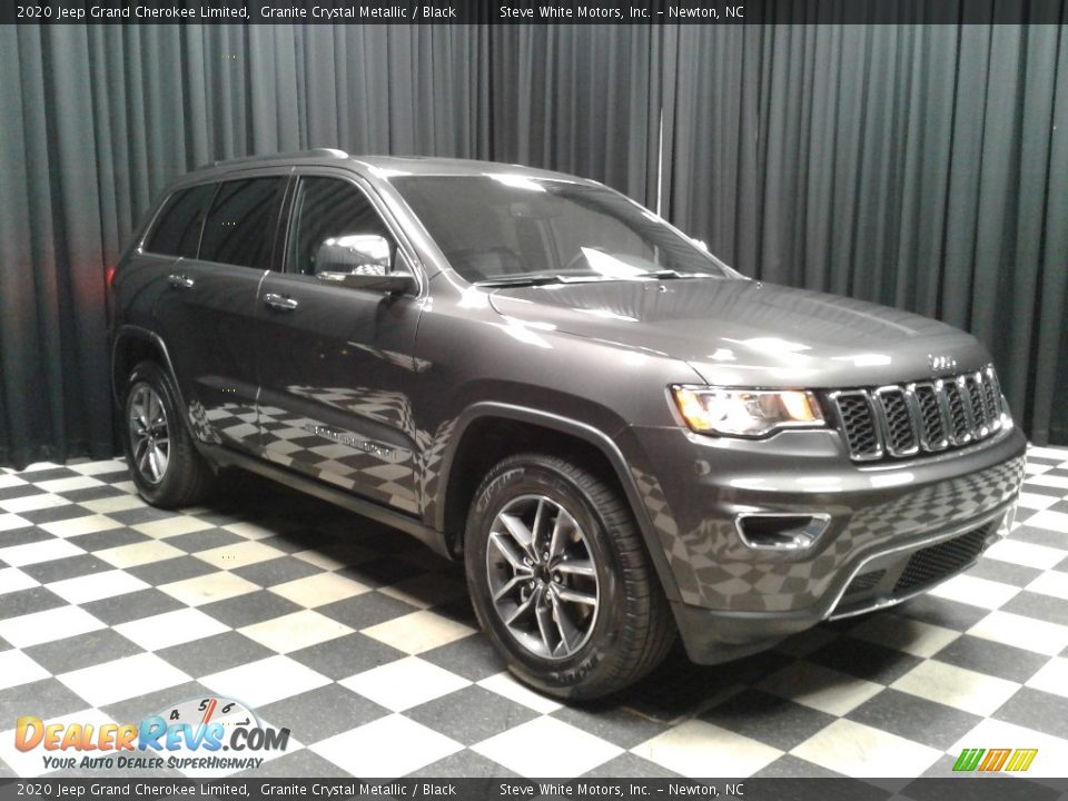 2020 Jeep Grand Cherokee Limited Granite Crystal Metallic / Black Photo #4