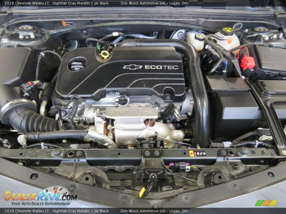 2018 Chevrolet Malibu LT Nightfall Gray Metallic / Jet Black Photo #7