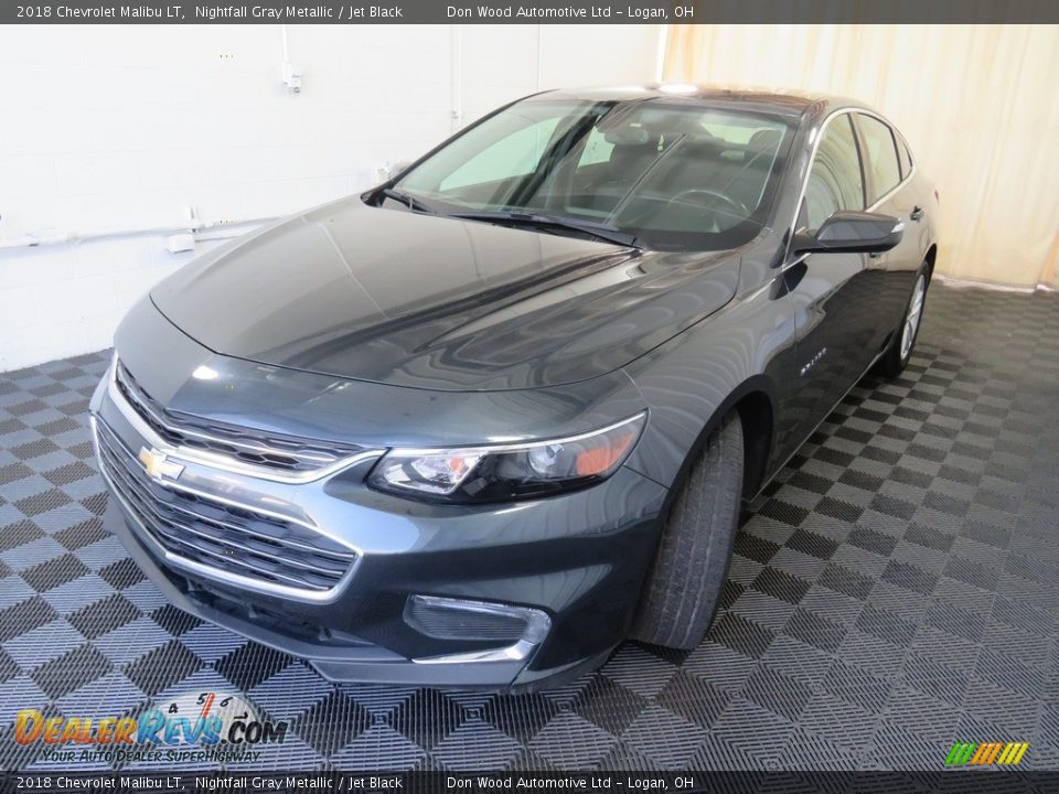 2018 Chevrolet Malibu LT Nightfall Gray Metallic / Jet Black Photo #8