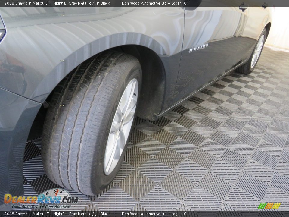 2018 Chevrolet Malibu LT Nightfall Gray Metallic / Jet Black Photo #9