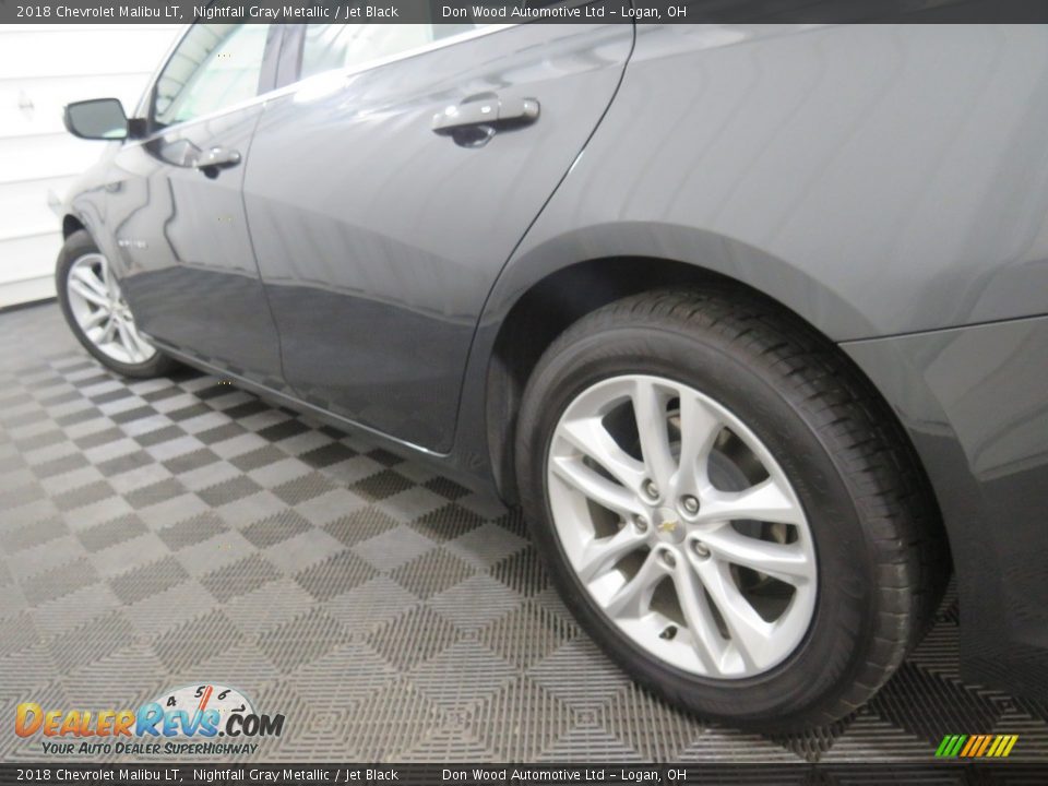 2018 Chevrolet Malibu LT Nightfall Gray Metallic / Jet Black Photo #10