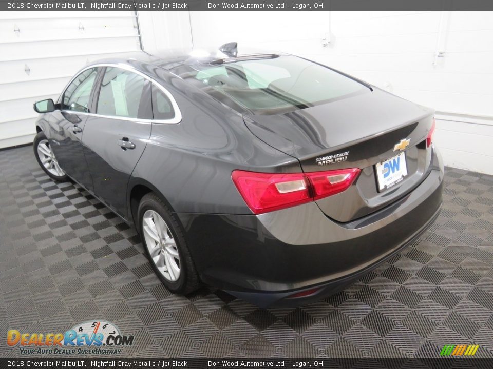 2018 Chevrolet Malibu LT Nightfall Gray Metallic / Jet Black Photo #11