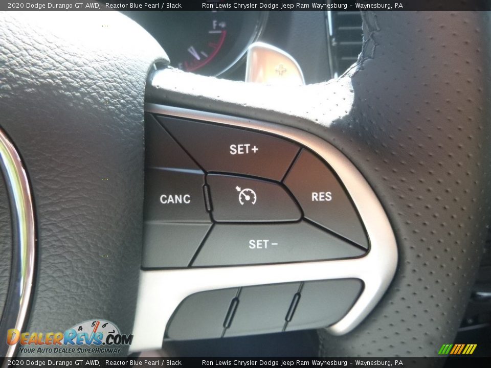2020 Dodge Durango GT AWD Reactor Blue Pearl / Black Photo #19