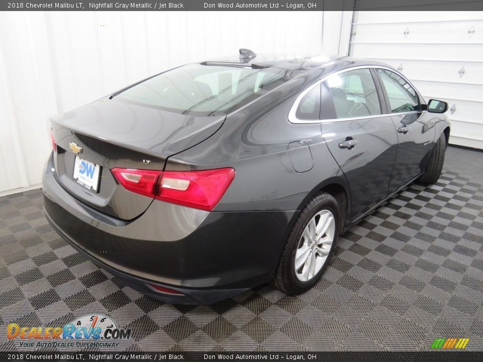 2018 Chevrolet Malibu LT Nightfall Gray Metallic / Jet Black Photo #15