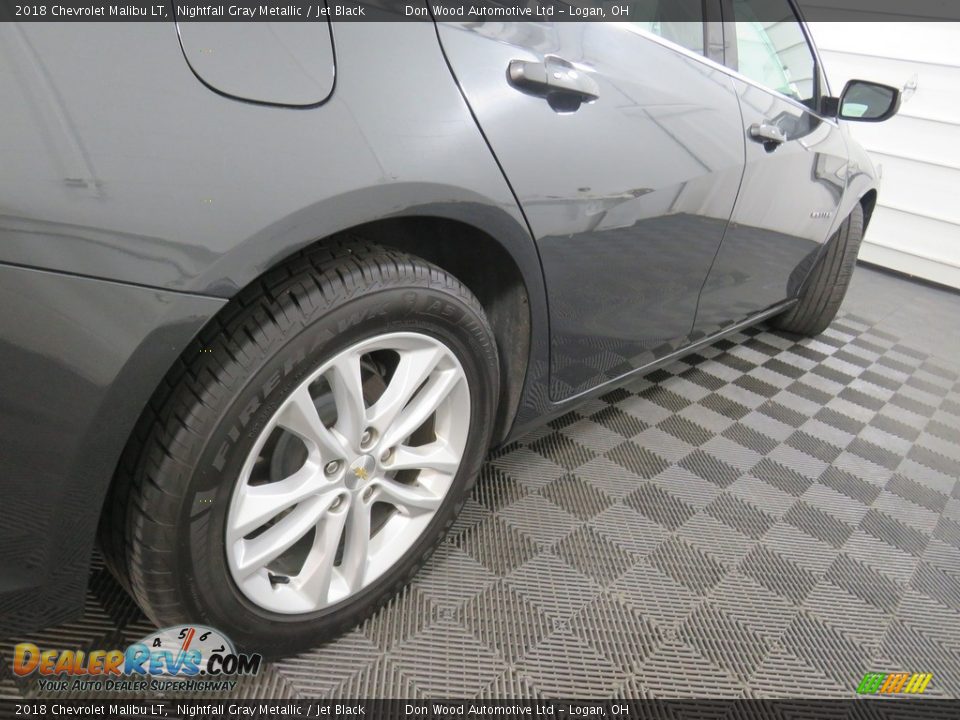 2018 Chevrolet Malibu LT Nightfall Gray Metallic / Jet Black Photo #16