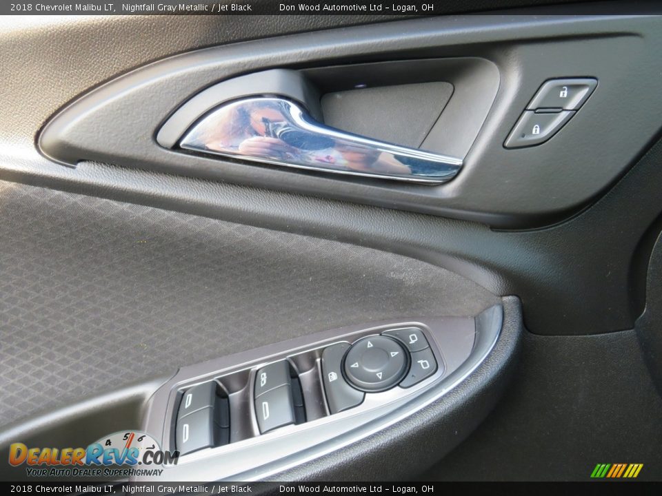2018 Chevrolet Malibu LT Nightfall Gray Metallic / Jet Black Photo #18