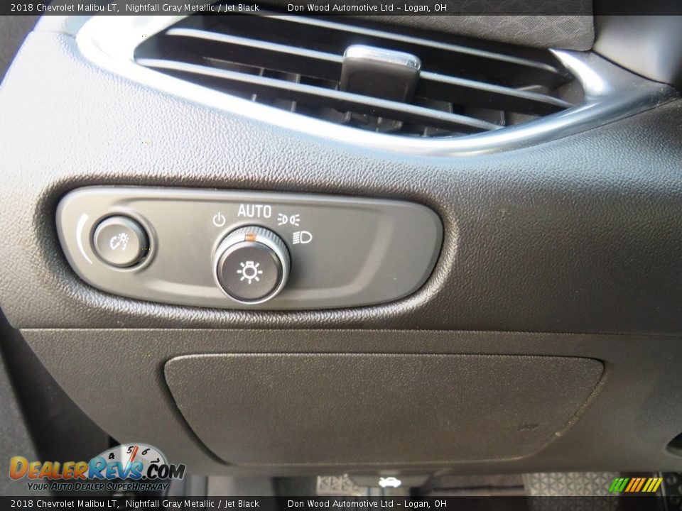 2018 Chevrolet Malibu LT Nightfall Gray Metallic / Jet Black Photo #19