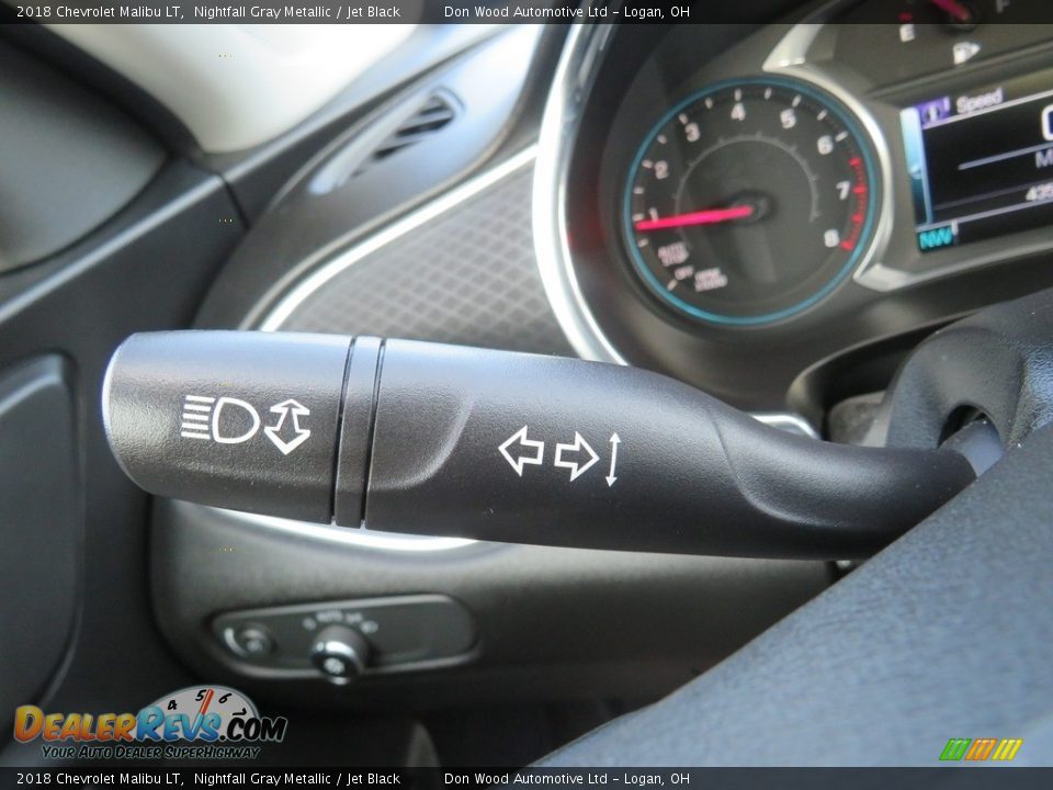 2018 Chevrolet Malibu LT Nightfall Gray Metallic / Jet Black Photo #22