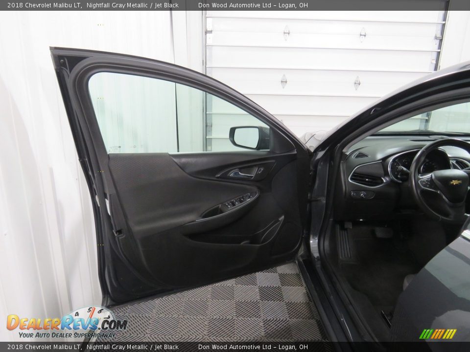 2018 Chevrolet Malibu LT Nightfall Gray Metallic / Jet Black Photo #29
