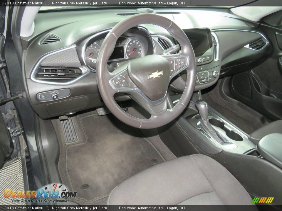 2018 Chevrolet Malibu LT Nightfall Gray Metallic / Jet Black Photo #31
