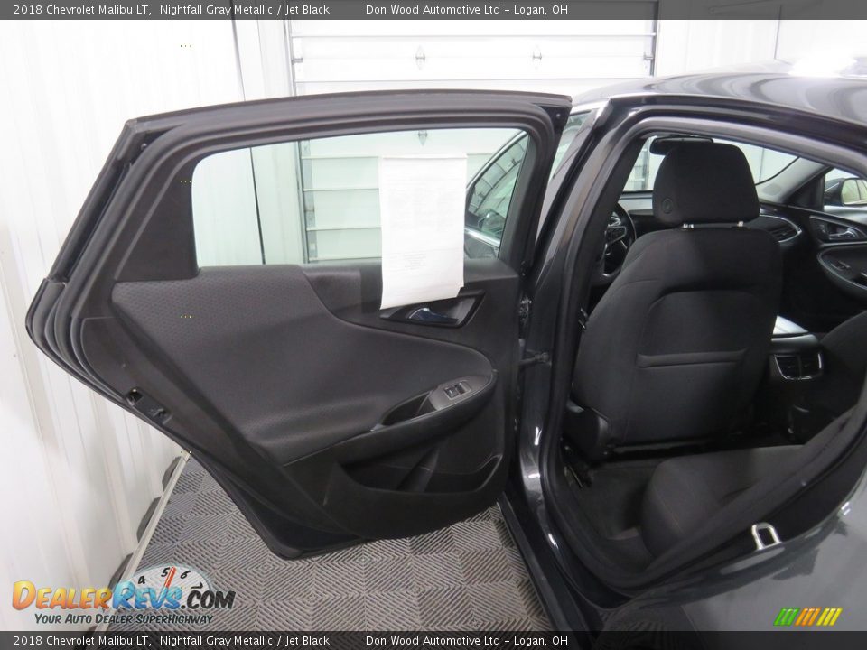 2018 Chevrolet Malibu LT Nightfall Gray Metallic / Jet Black Photo #33