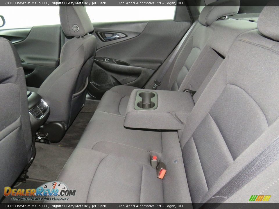 2018 Chevrolet Malibu LT Nightfall Gray Metallic / Jet Black Photo #34