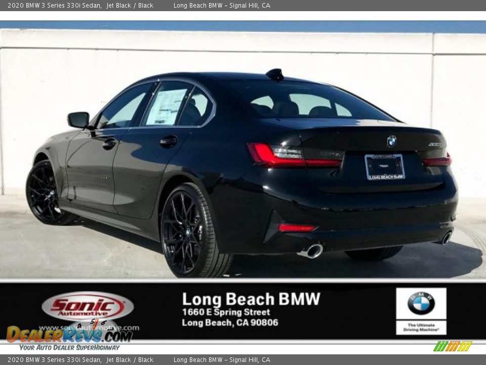 2020 BMW 3 Series 330i Sedan Jet Black / Black Photo #2