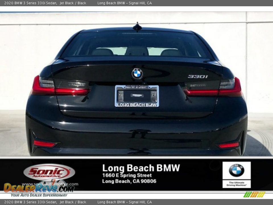 2020 BMW 3 Series 330i Sedan Jet Black / Black Photo #3