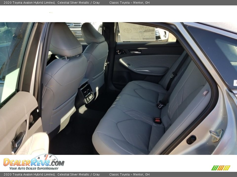 Rear Seat of 2020 Toyota Avalon Hybrid Limited Photo #3