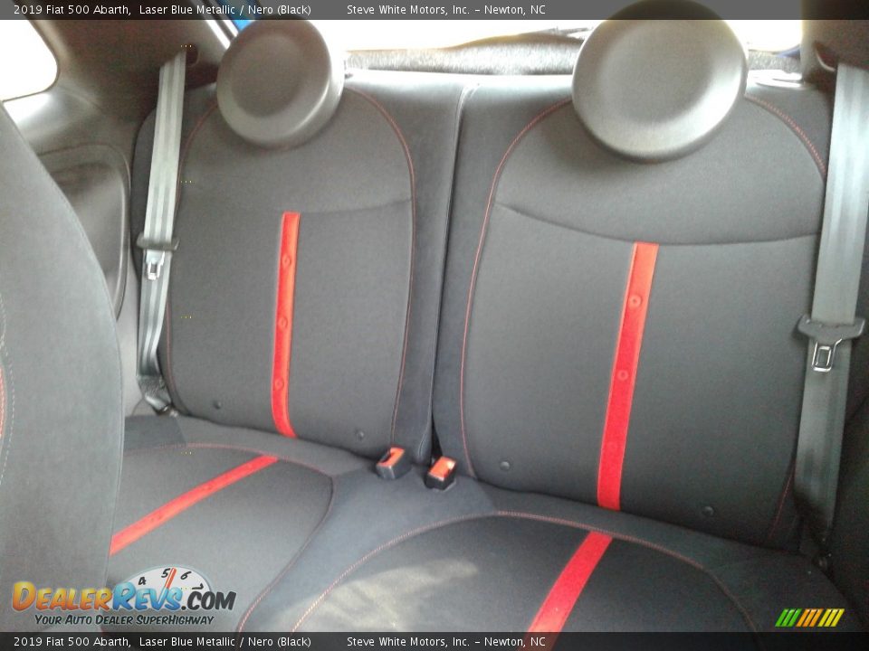 Rear Seat of 2019 Fiat 500 Abarth Photo #11