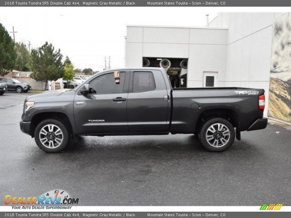 2018 Toyota Tundra SR5 Double Cab 4x4 Magnetic Gray Metallic / Black Photo #3