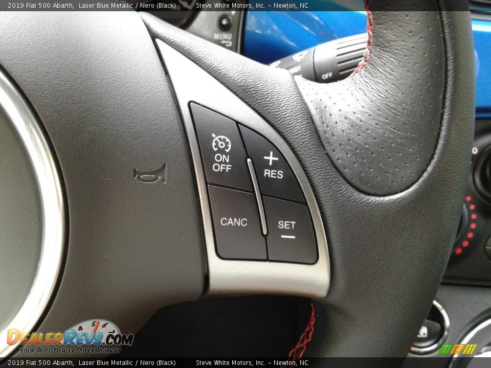 2019 Fiat 500 Abarth Steering Wheel Photo #17