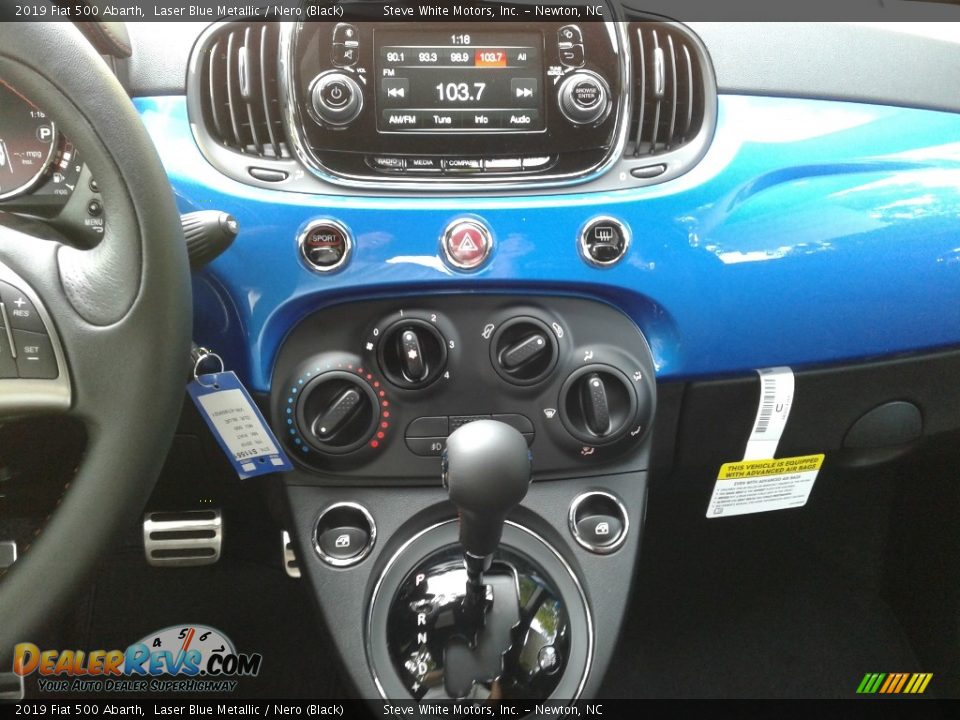 Controls of 2019 Fiat 500 Abarth Photo #19