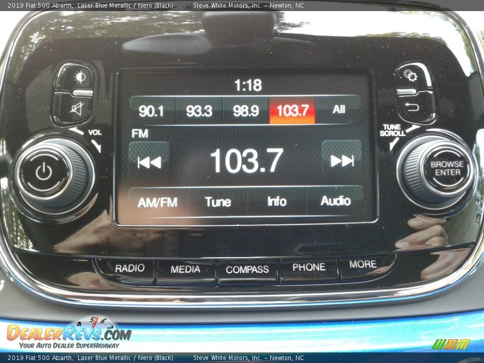 Audio System of 2019 Fiat 500 Abarth Photo #20
