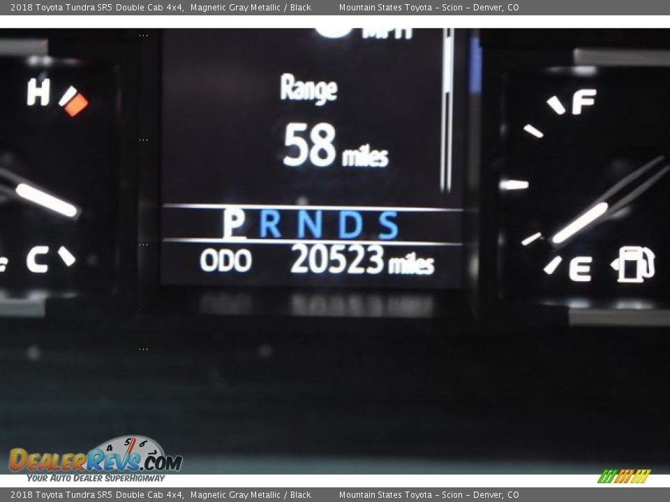 2018 Toyota Tundra SR5 Double Cab 4x4 Magnetic Gray Metallic / Black Photo #12