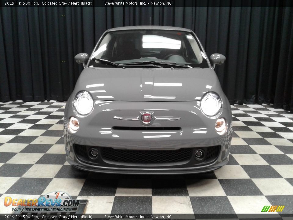 2019 Fiat 500 Pop Colosseo Gray / Nero (Black) Photo #3