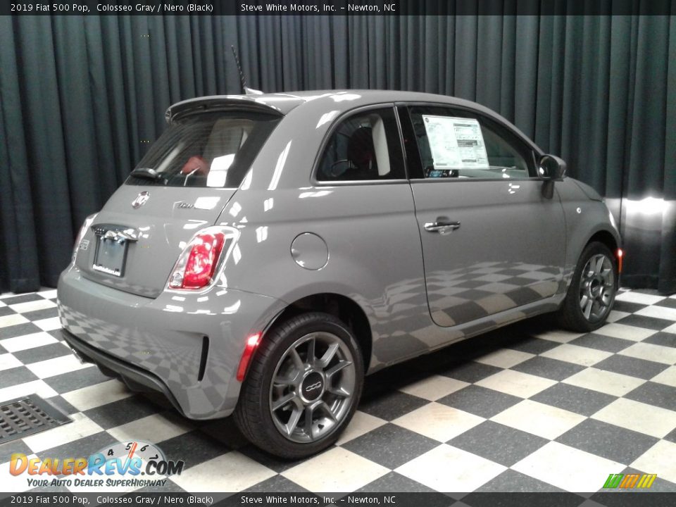 2019 Fiat 500 Pop Colosseo Gray / Nero (Black) Photo #6