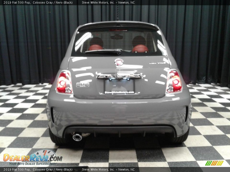 2019 Fiat 500 Pop Colosseo Gray / Nero (Black) Photo #7