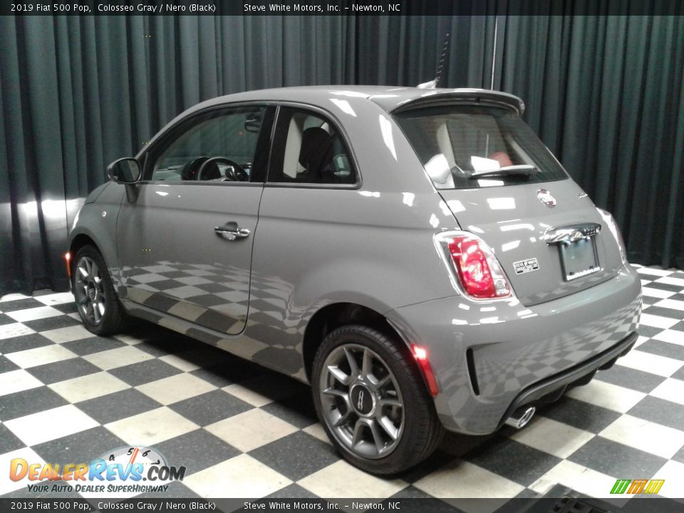 2019 Fiat 500 Pop Colosseo Gray / Nero (Black) Photo #8