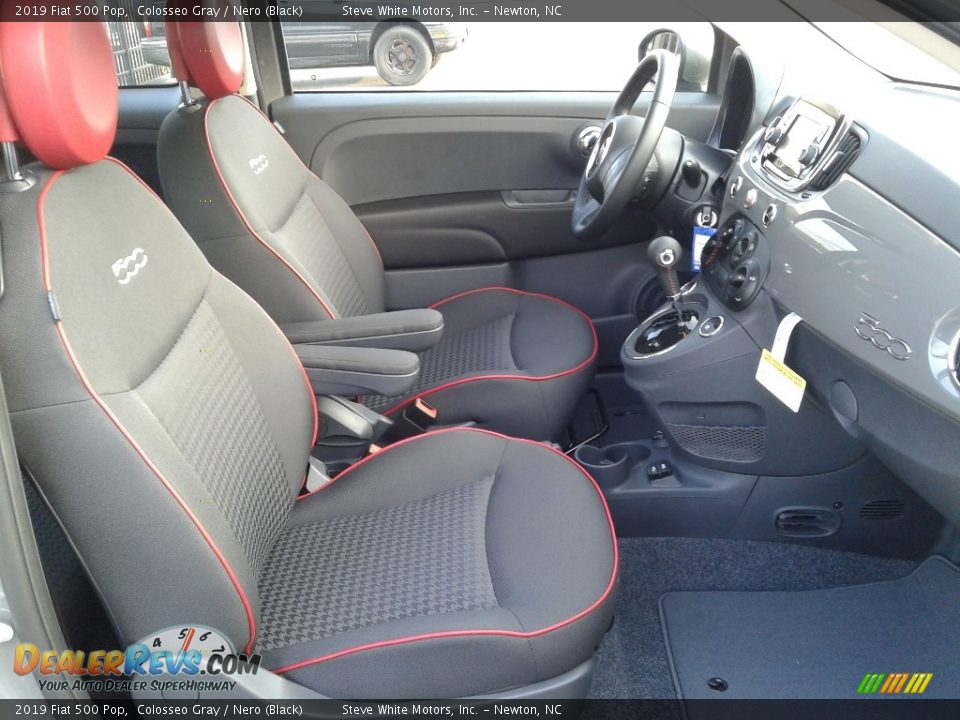 2019 Fiat 500 Pop Colosseo Gray / Nero (Black) Photo #14