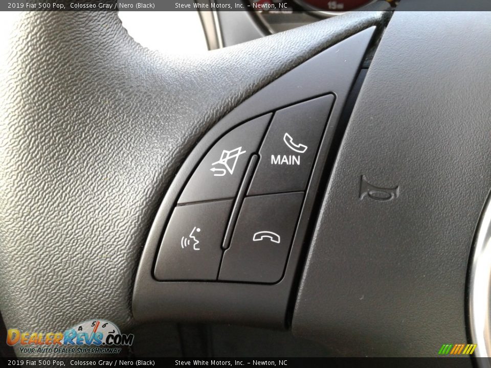 2019 Fiat 500 Pop Colosseo Gray / Nero (Black) Photo #16