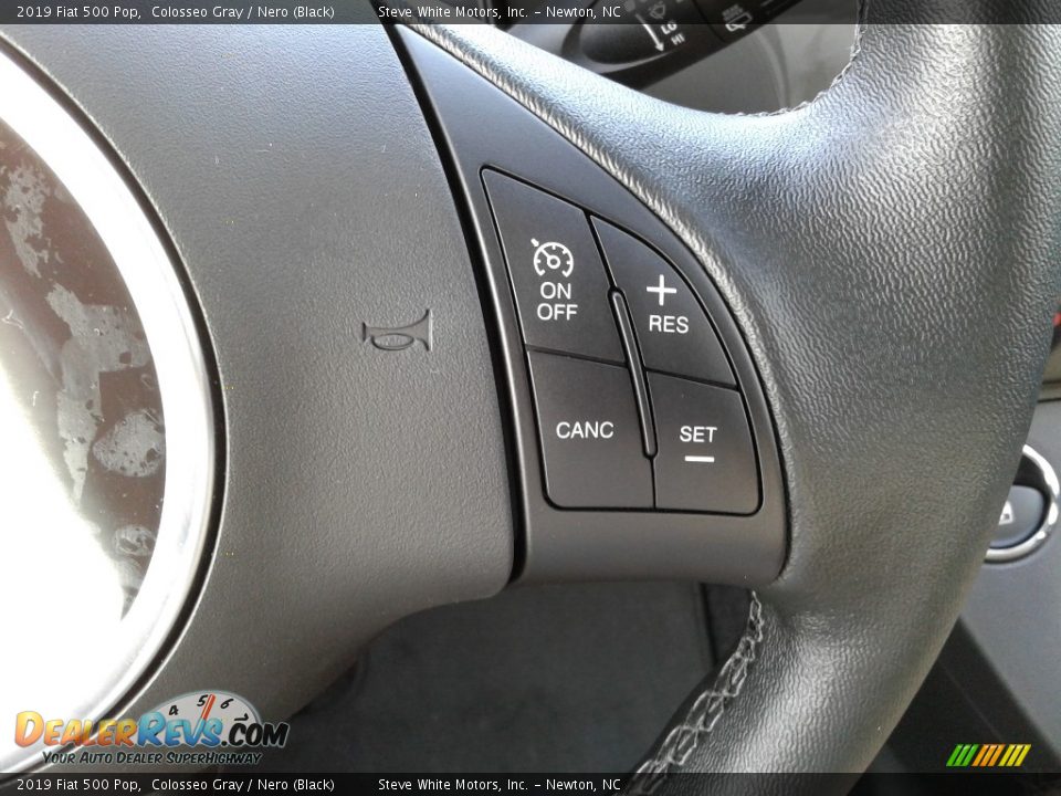 2019 Fiat 500 Pop Colosseo Gray / Nero (Black) Photo #17