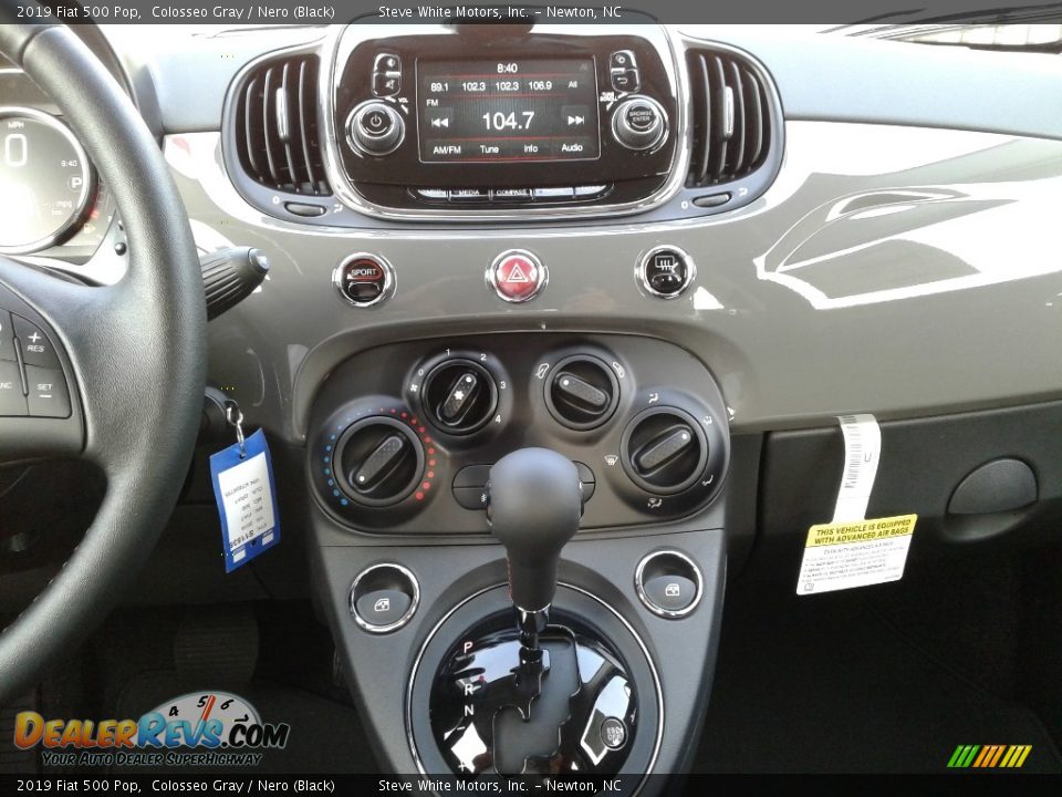 2019 Fiat 500 Pop Colosseo Gray / Nero (Black) Photo #19