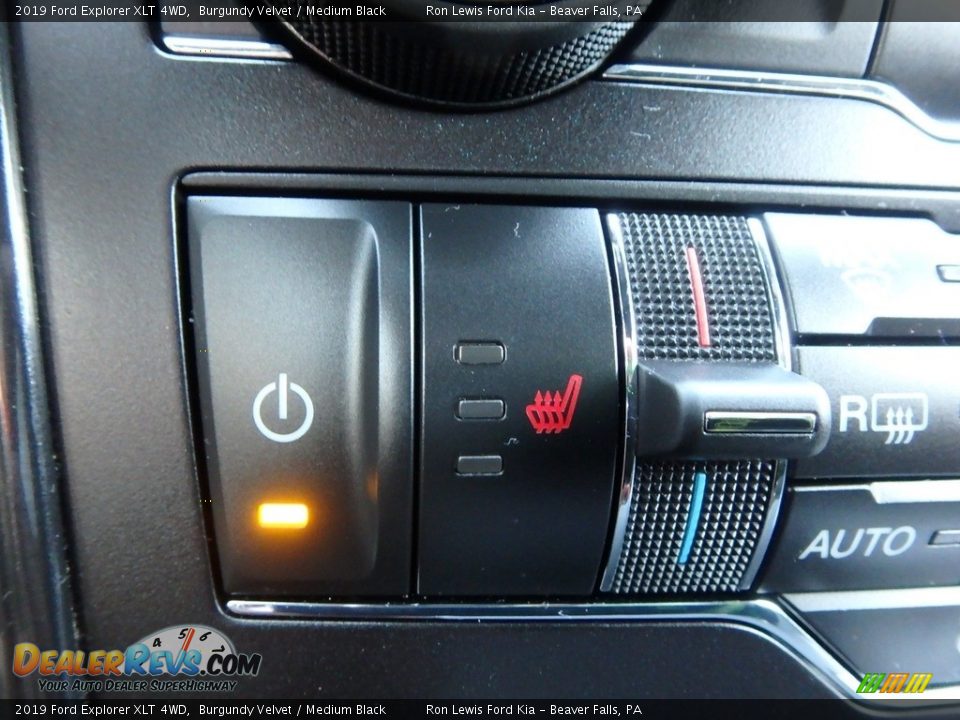 2019 Ford Explorer XLT 4WD Burgundy Velvet / Medium Black Photo #19