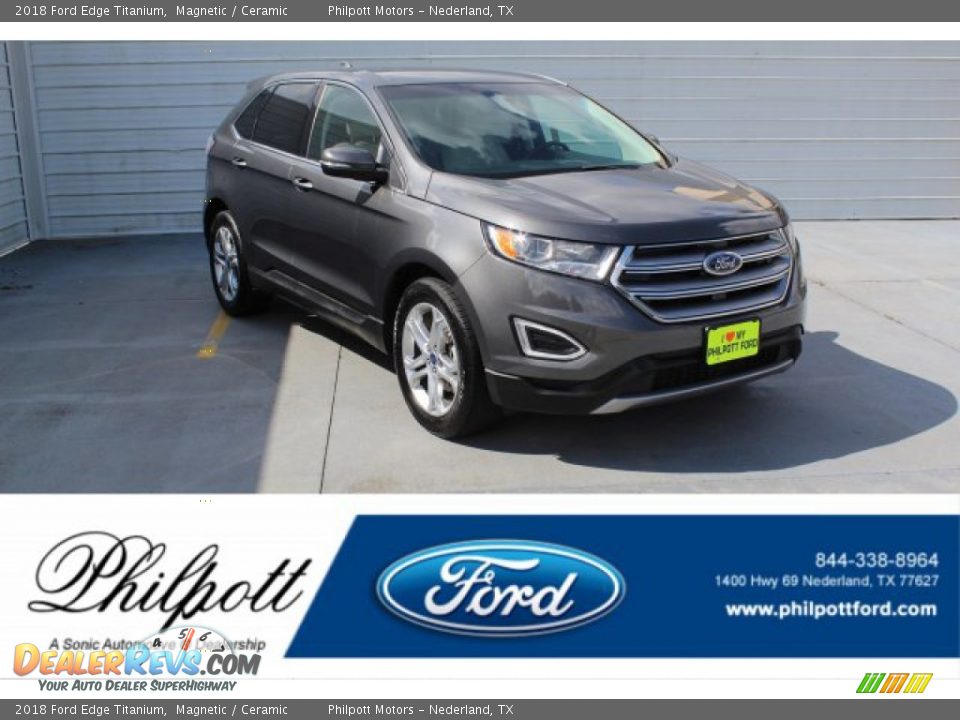2018 Ford Edge Titanium Magnetic / Ceramic Photo #1