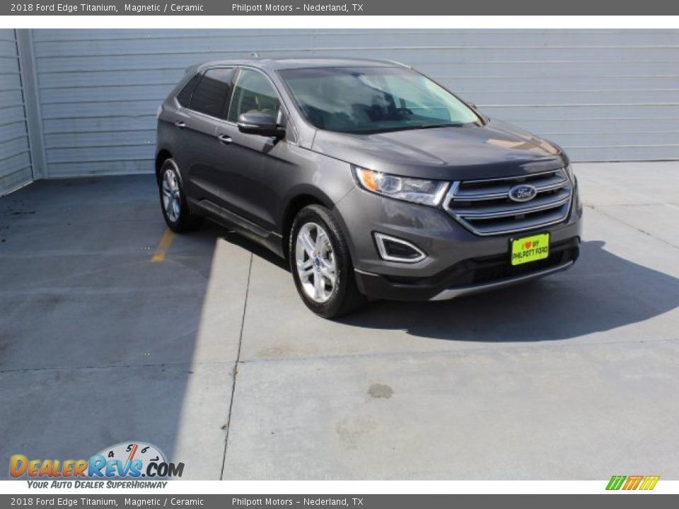 2018 Ford Edge Titanium Magnetic / Ceramic Photo #2
