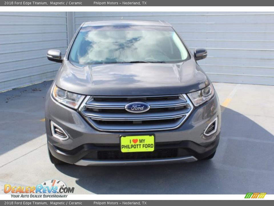 2018 Ford Edge Titanium Magnetic / Ceramic Photo #3