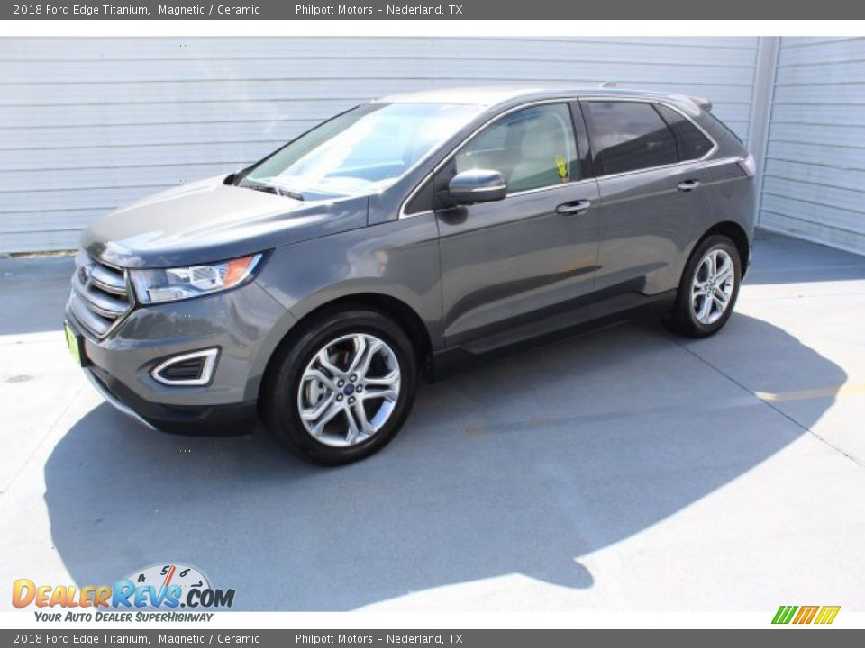 2018 Ford Edge Titanium Magnetic / Ceramic Photo #4