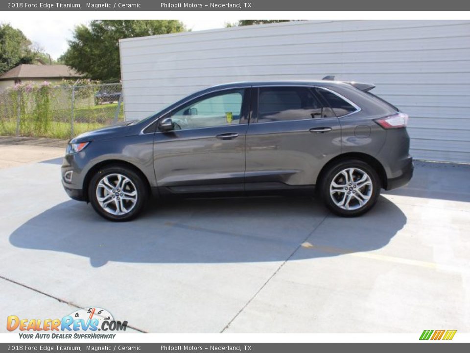 2018 Ford Edge Titanium Magnetic / Ceramic Photo #6